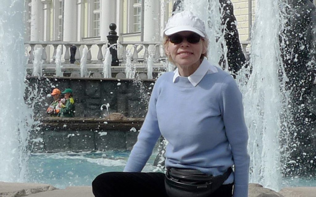 Sharon Perry in Moscow, 2014