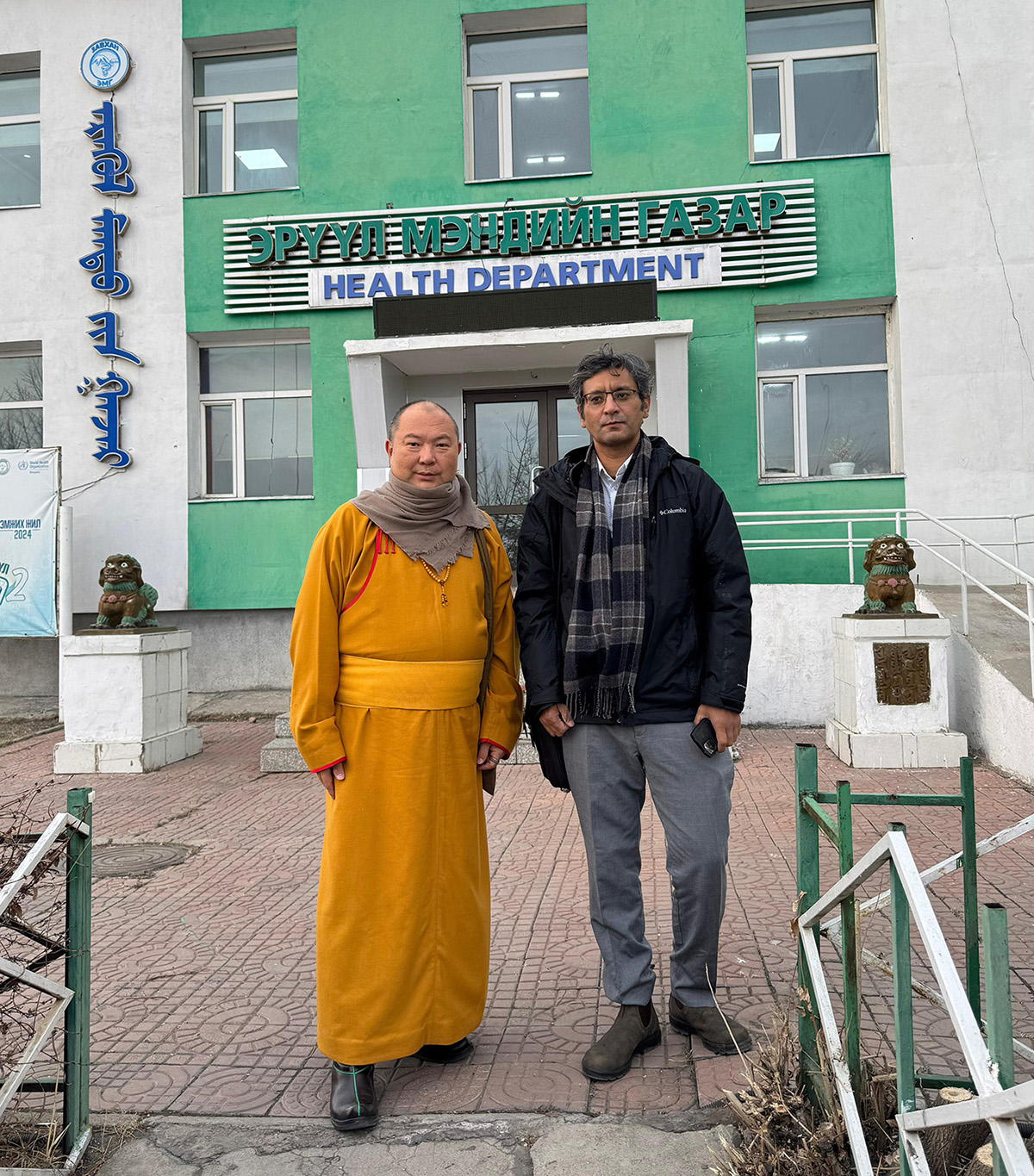 Telo Rinpoche and Dr Kunchok Dorjee